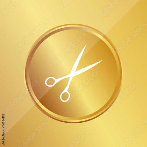 Gold Medaille - Schere