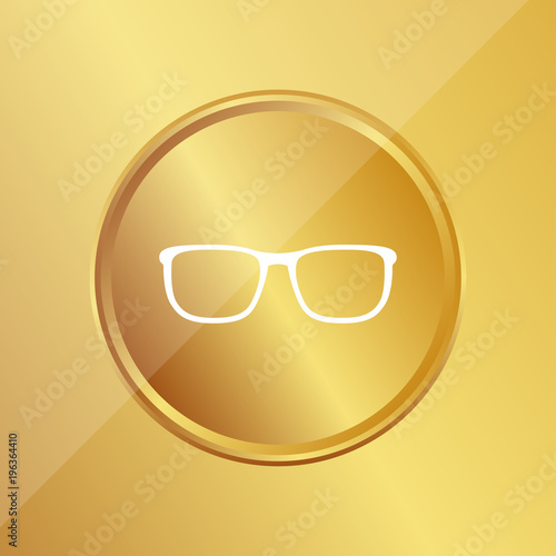 Gold Medaille - Brille