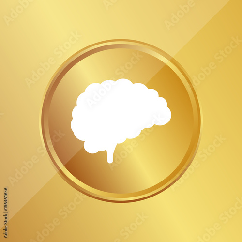 Gold Medaille - Gehirn