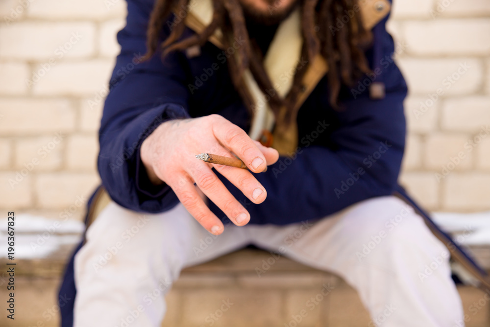 Obraz premium Quit smoking concept