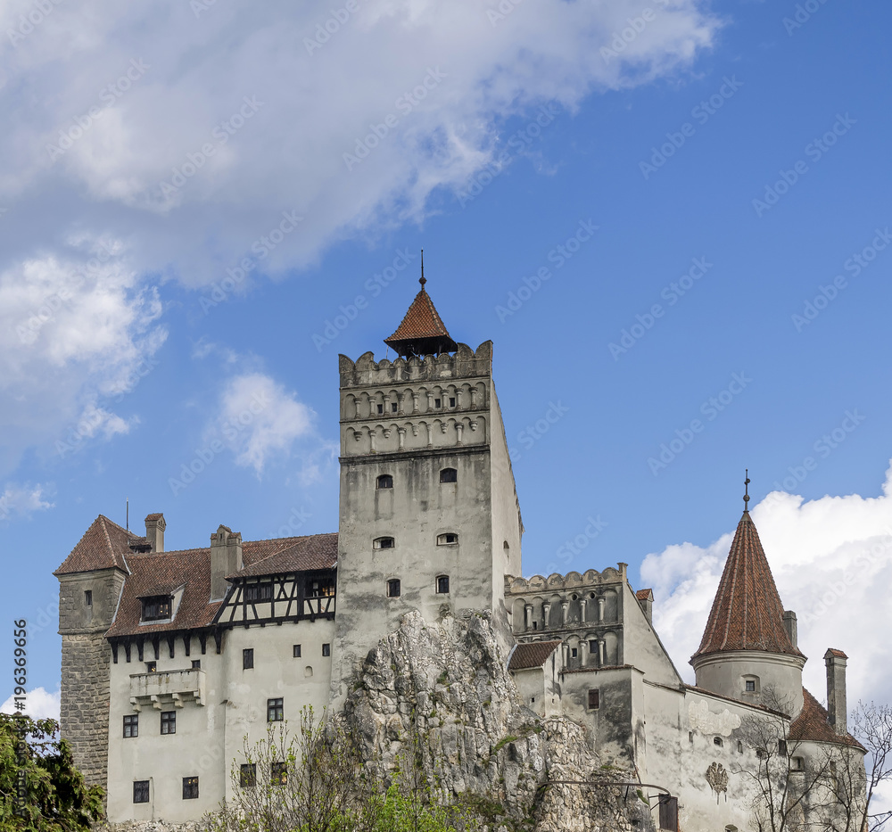 Bran Castle famous for the myth of Dracula, Brasov, Romania Bran Castle famous for the myth of Dracula, Brasov, Romania