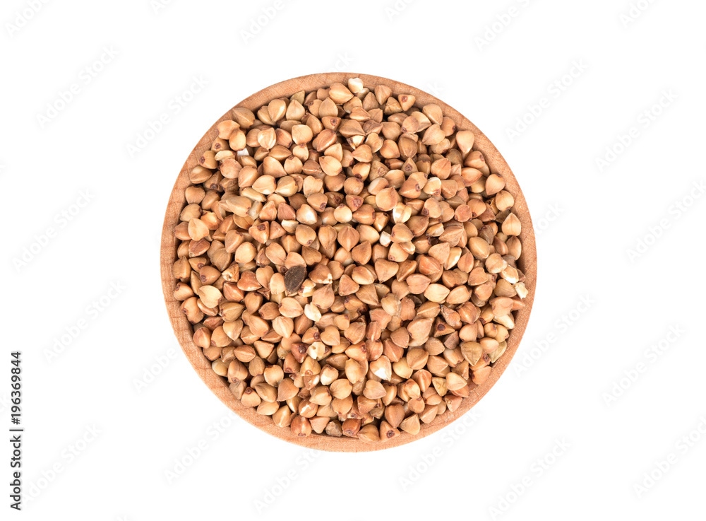 Buckwheat in a bowl Buckwheat in a bowl