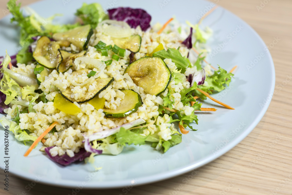 Pearl barley salad Pearl barley salad