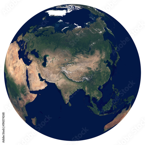 Photography Earth from space