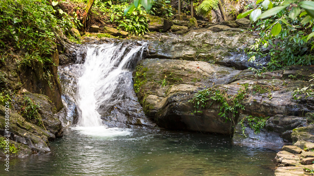 Beautiful Waterfall in Belize, Central America. Beautiful Waterfall in Belize, Central America.