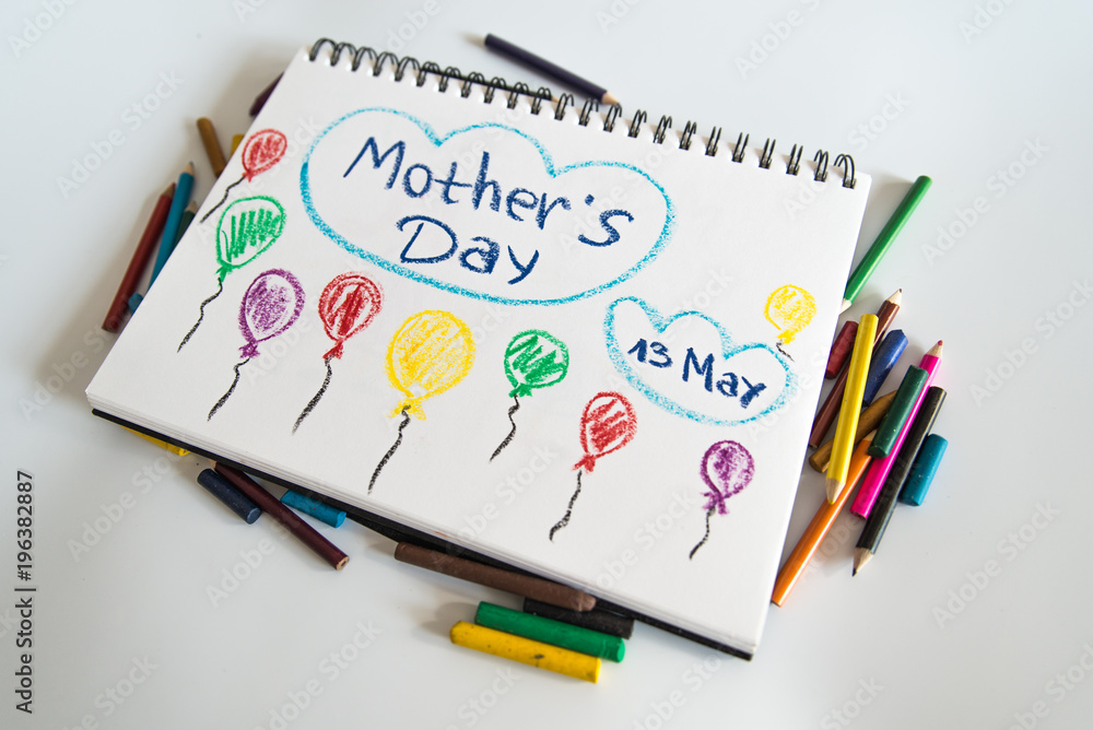 child picture. happy mother day gift, little girl present. child picture. happy mother day gift, little girl present.