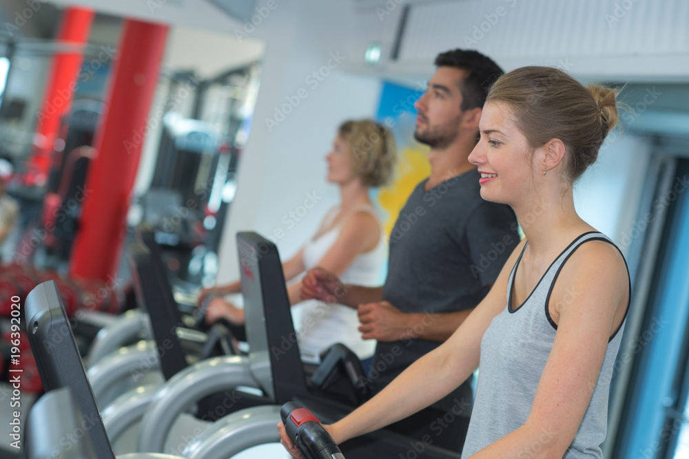 people on the threadmill people on the threadmill