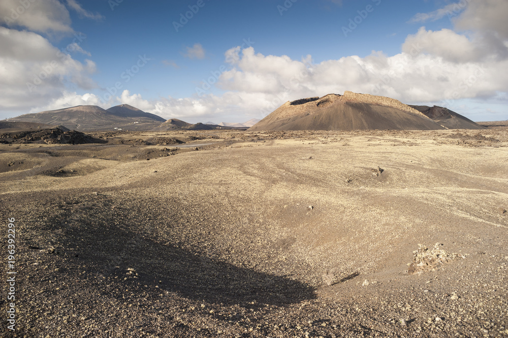 Parco nazionale Timanfaya a Lanzarote, Isole Canarie Parco nazionale Timanfaya a Lanzarote, Isole Canarie