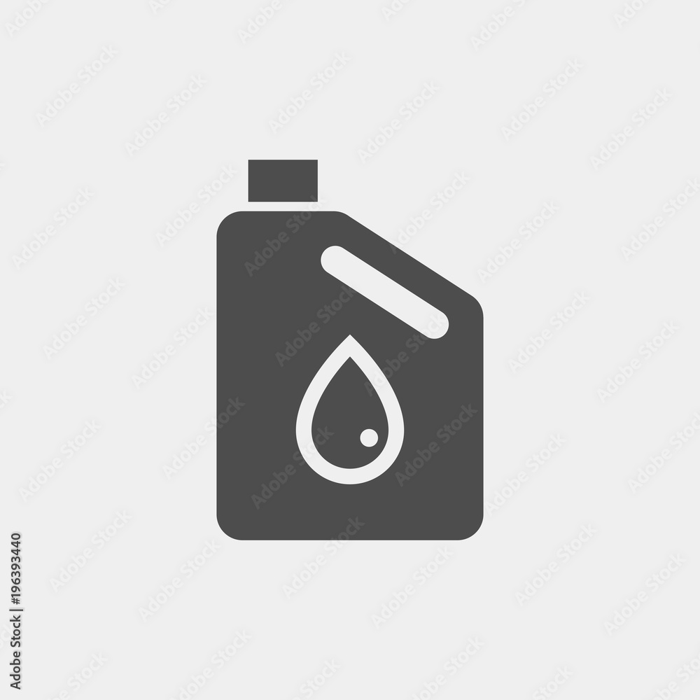 Machine oil flat vector icon. Canister flat vnector icon. Petroleum flat vector icon Machine oil flat vector icon. Canister flat vnector icon. Petroleum flat vector icon