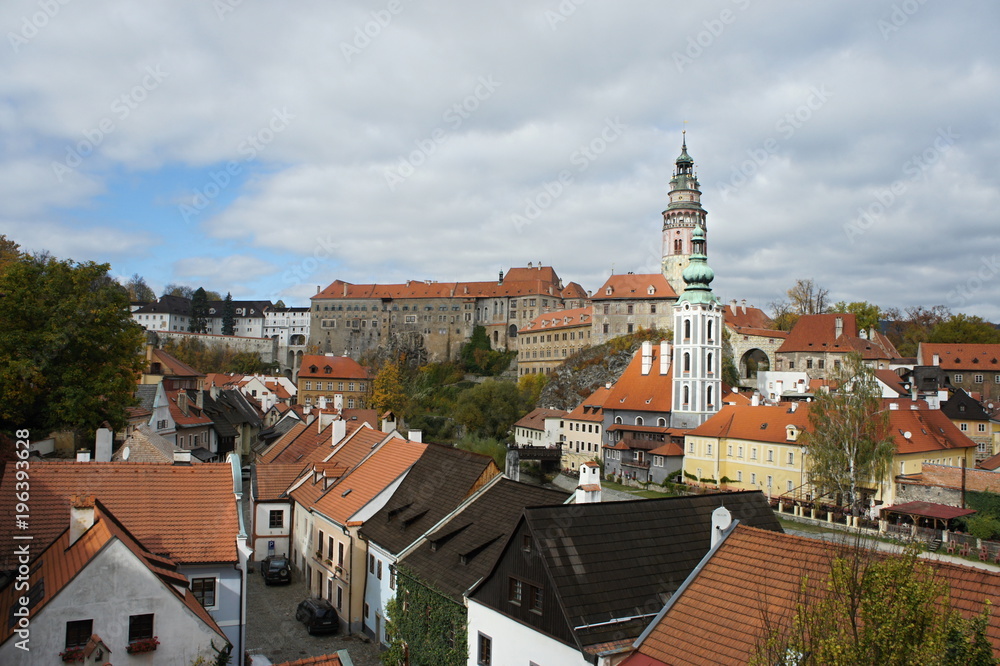 Castle panorama of Cesky Krumlov Castle panorama of Cesky Krumlov