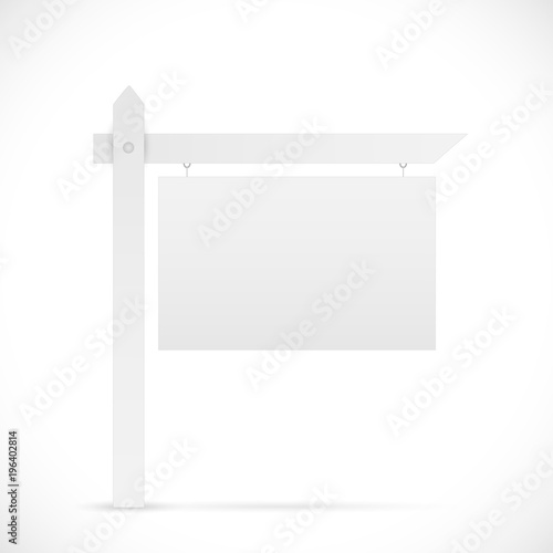 Blank Sign Illustration