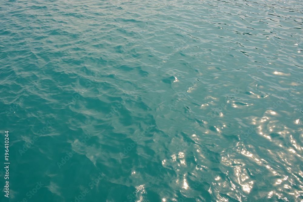 Obraz premium Blue sea water background