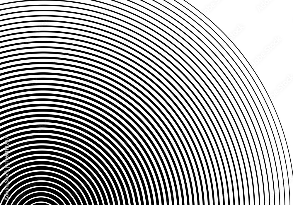 Design elements Circular many lines circle on white background07