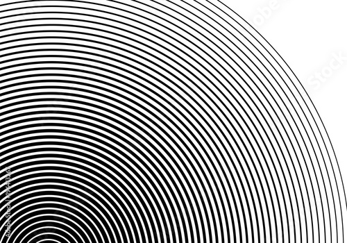 Design elements Circular many lines circle on white background07