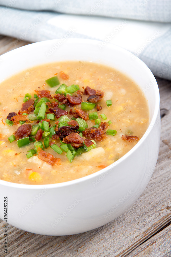 home made corn chowder cream soup home made corn chowder cream soup