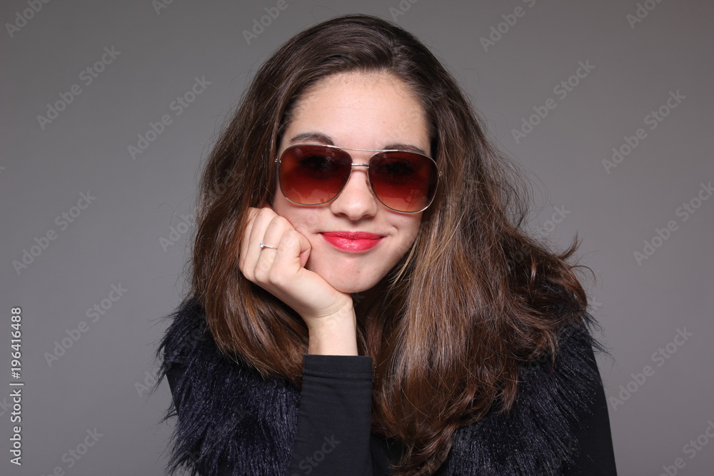 Caucasian young woman Caucasian young woman