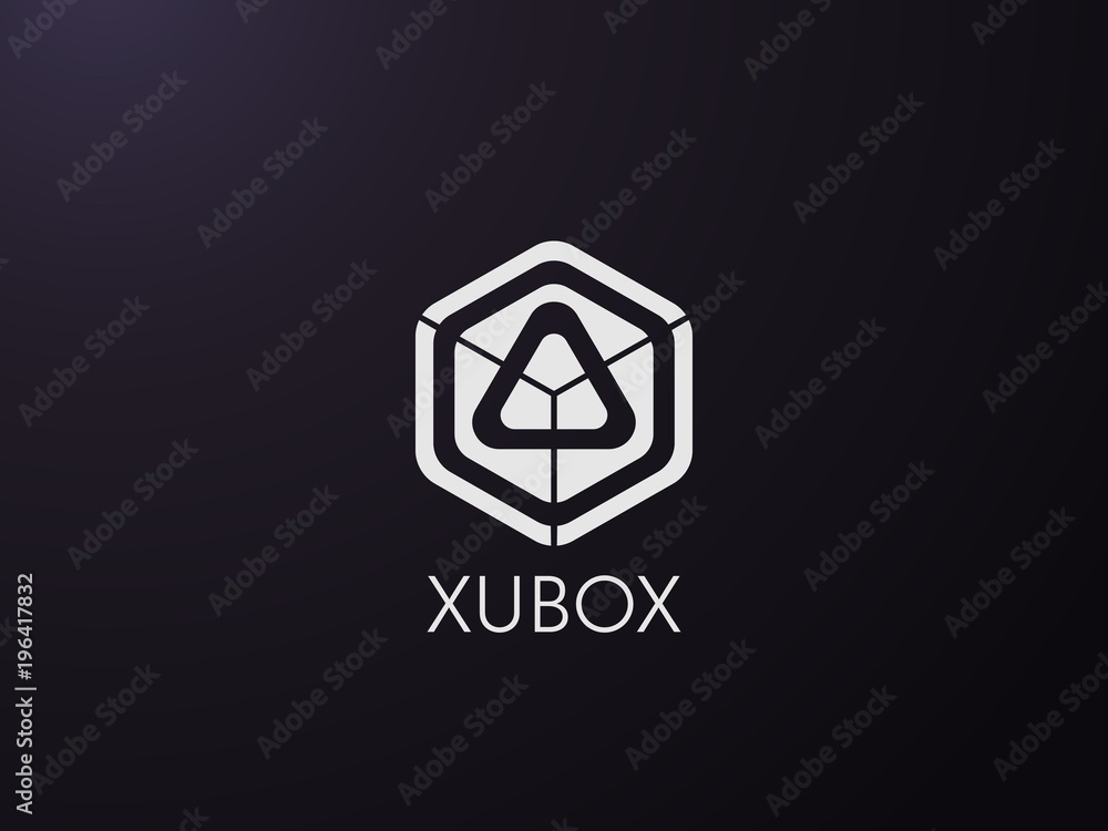 abstract geometric triangle in hexagonal cube box logo icon for corporate business, apps, data technology. letter Y symbol template Vector illustration. abstract geometric triangle in hexagonal cube box logo icon for corporate business, apps, data technology. letter Y symbol template Vector illustration.