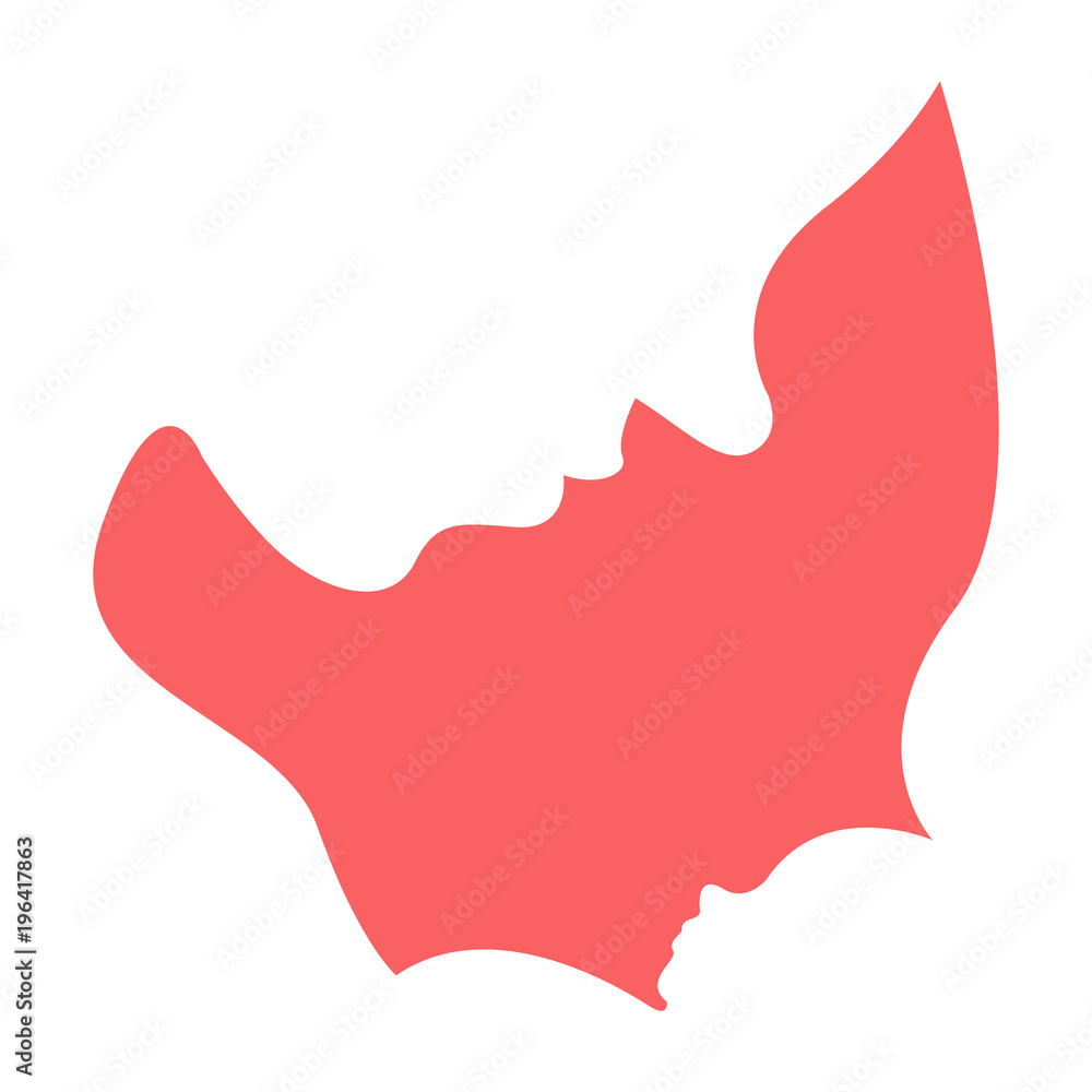 Abstract silhouette of mother and son Abstract silhouette of mother and son