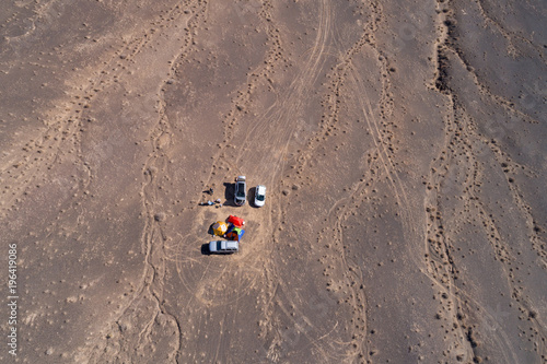 Camping in Desert, Semnan, Iran photo