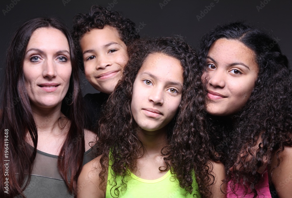 Fototapeta premium Happy family