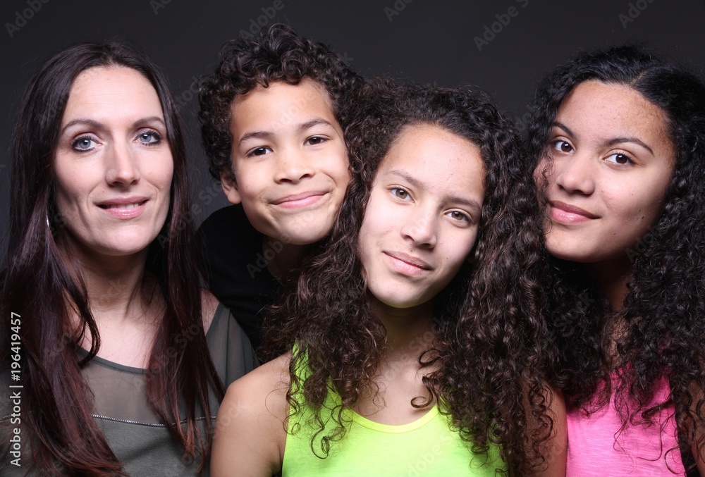 Fototapeta premium Happy family