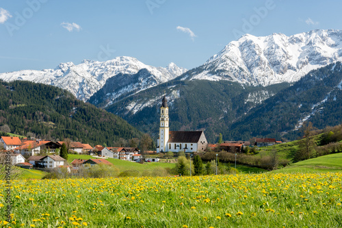 Pfronten im Allgäu im  Frühling