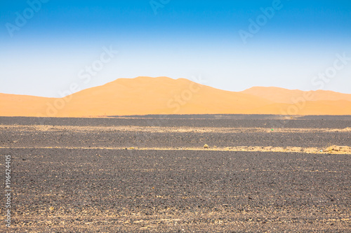 Sand Dunes of Erg Chebbi int he Sahara Desert, Morocco
