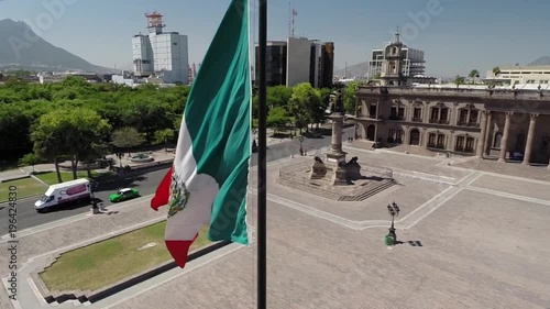 Aerial shots of Monterrey Mexico 