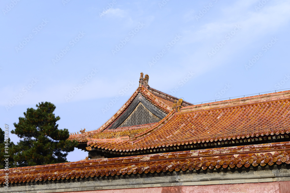 Ancient Chinese architecture, in zunhua qing dongling Ancient Chinese architecture, in zunhua qing dongling
