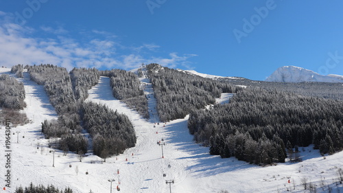 Auvergne-Rhône-Alpes - Isère - Villard-de-Lans - Cote 2000 en hiver sous le soleil