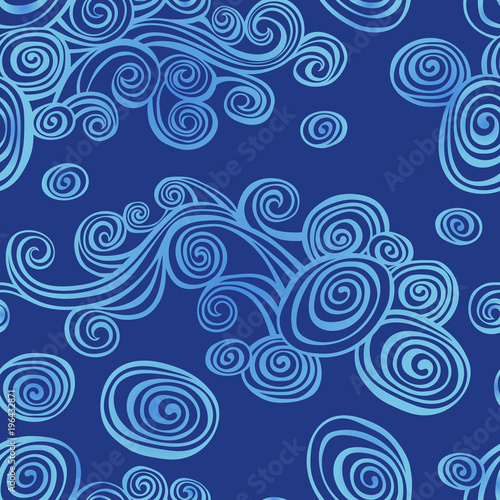 Abstract seamless pattern (background).