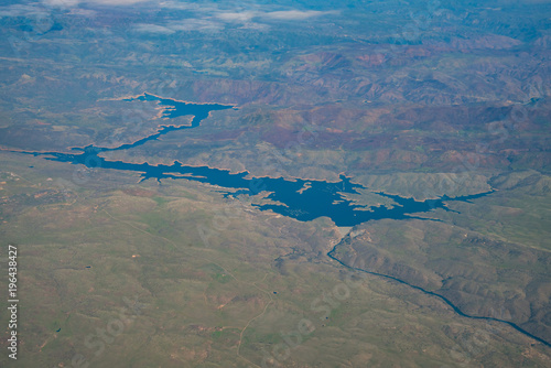 Aerial view of Don Pedro Reservoir © Kit Leong
