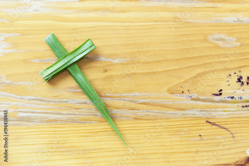 Palm sunday concept: Palm Branches background