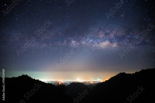 The Milky Way Mountain in Thailand