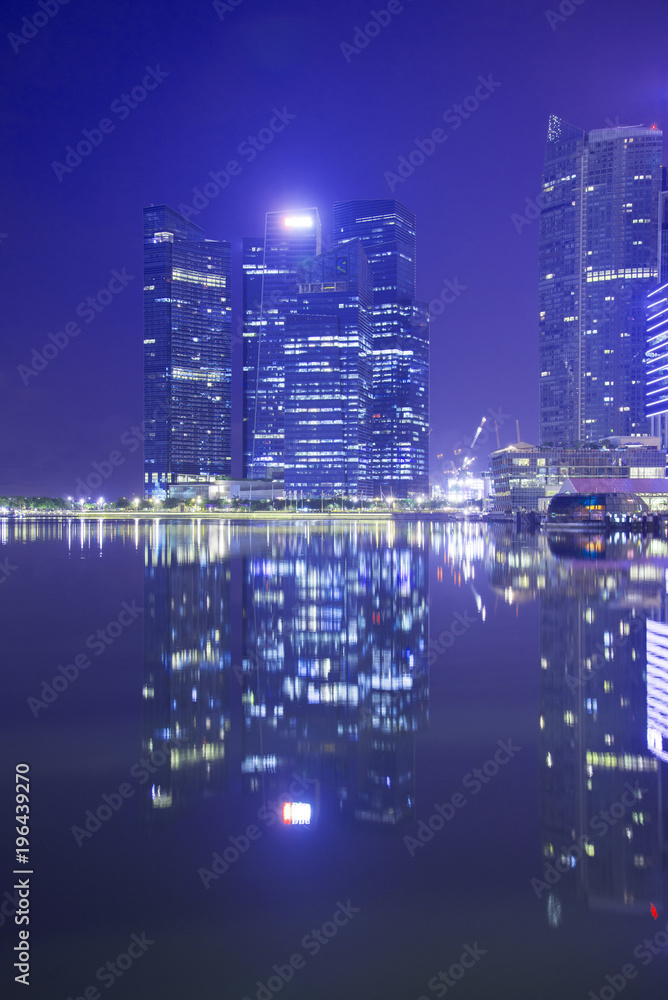 Singapore city skyline and landmark Singapore city skyline and landmark