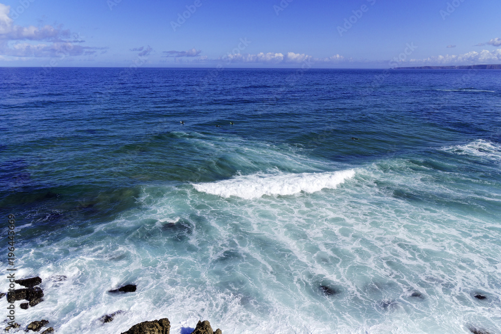Windsurfer, Surfer, Praia da Bordeira, Carrapateira, Algarve, Portugal, Europa