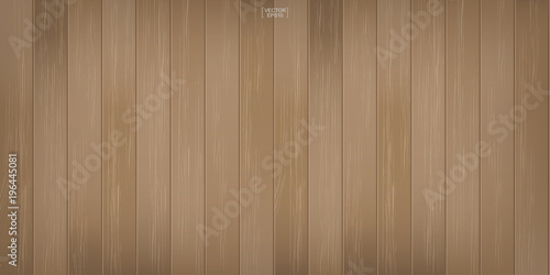 Brown wood pattern and texture background. Vector illustration.