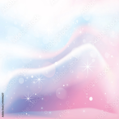 Unicorn Holographic Color Gradient Background.
