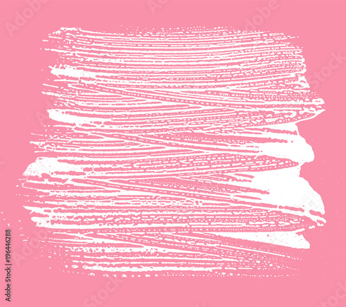 Natural soap texture. Alive bright pink foam trace background. Artistic grand soap suds. Cleanliness, cleanness, purity concept. Vector illustration.