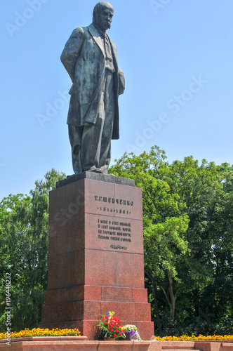 Monument to Taras Shevchenko - Kiev, Ukraine