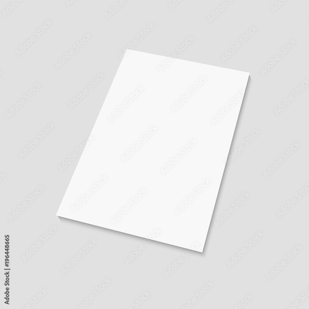 Blank of brochure, flyer, magazine or business card. Vector. Blank of brochure, flyer, magazine or business card. Vector.