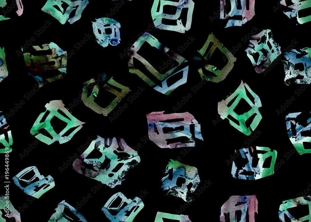 Memphis cube seamless pattern. Memphis cube seamless pattern.