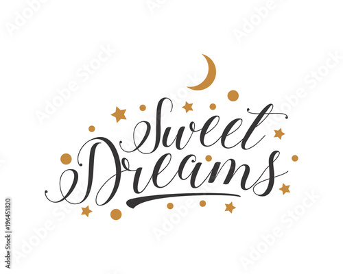 sweet dreams alphabet typography font text image vector icon 4