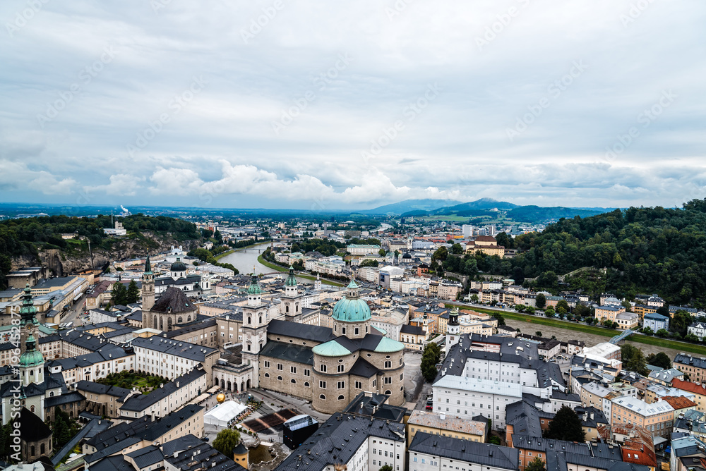 Cityscape of Salzburg
