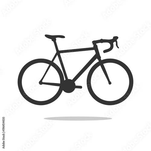 road bike silhouette,