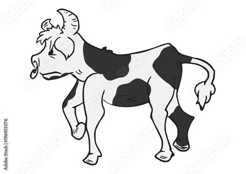 Stier of koe vector illustratie