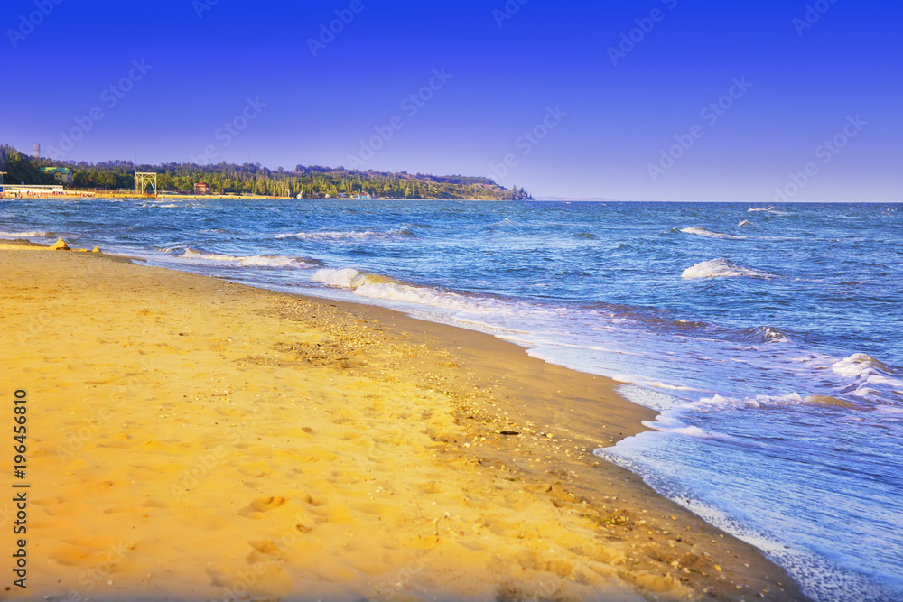 beautiful yellow sandy beach beautiful yellow sandy beach
