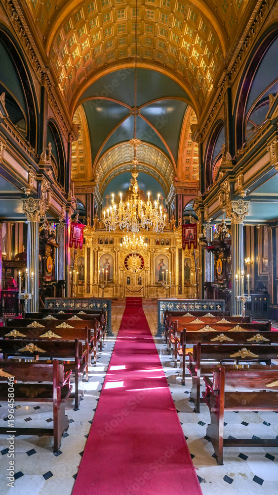 Bulgarian St. Stephen Church (Iron Church) in Golden Horn, Istanbul, Turkey