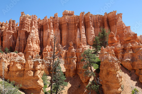 Rock Hoodoos in Bryce Canyon National Park in Utah. USA