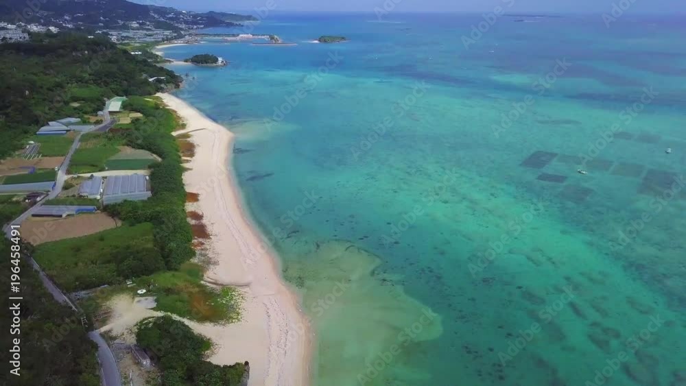 Sea and beach aerial shot Sea and beach aerial shot